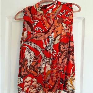 Minkpink floral sleeveless top